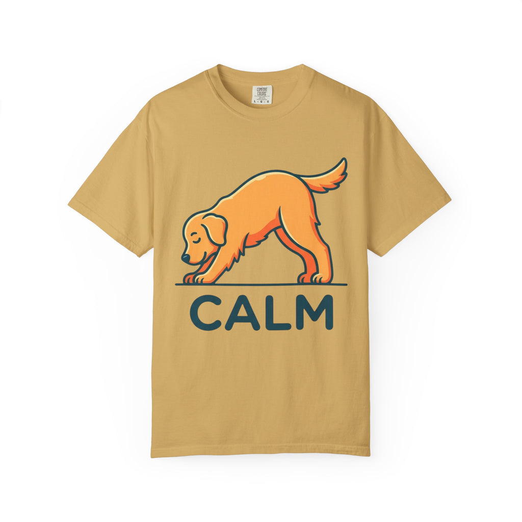 "Dog CALM" Unisex Garment-Dyed Tee