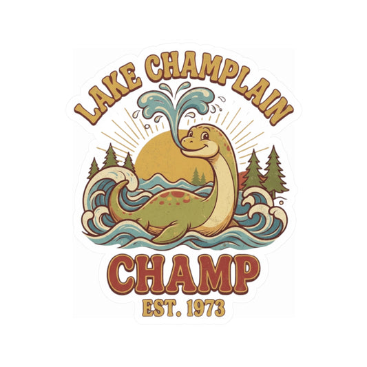 "Champ (Lake Champlain)" Sticker — Main