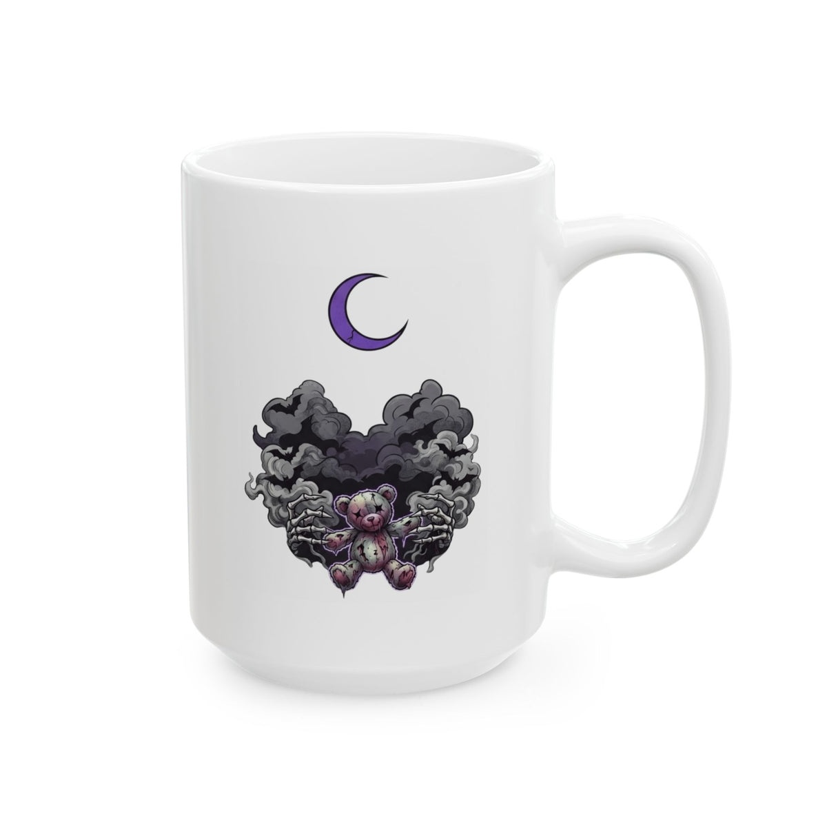 "Sweet Dreams" White Ceramic Mug — Graphic