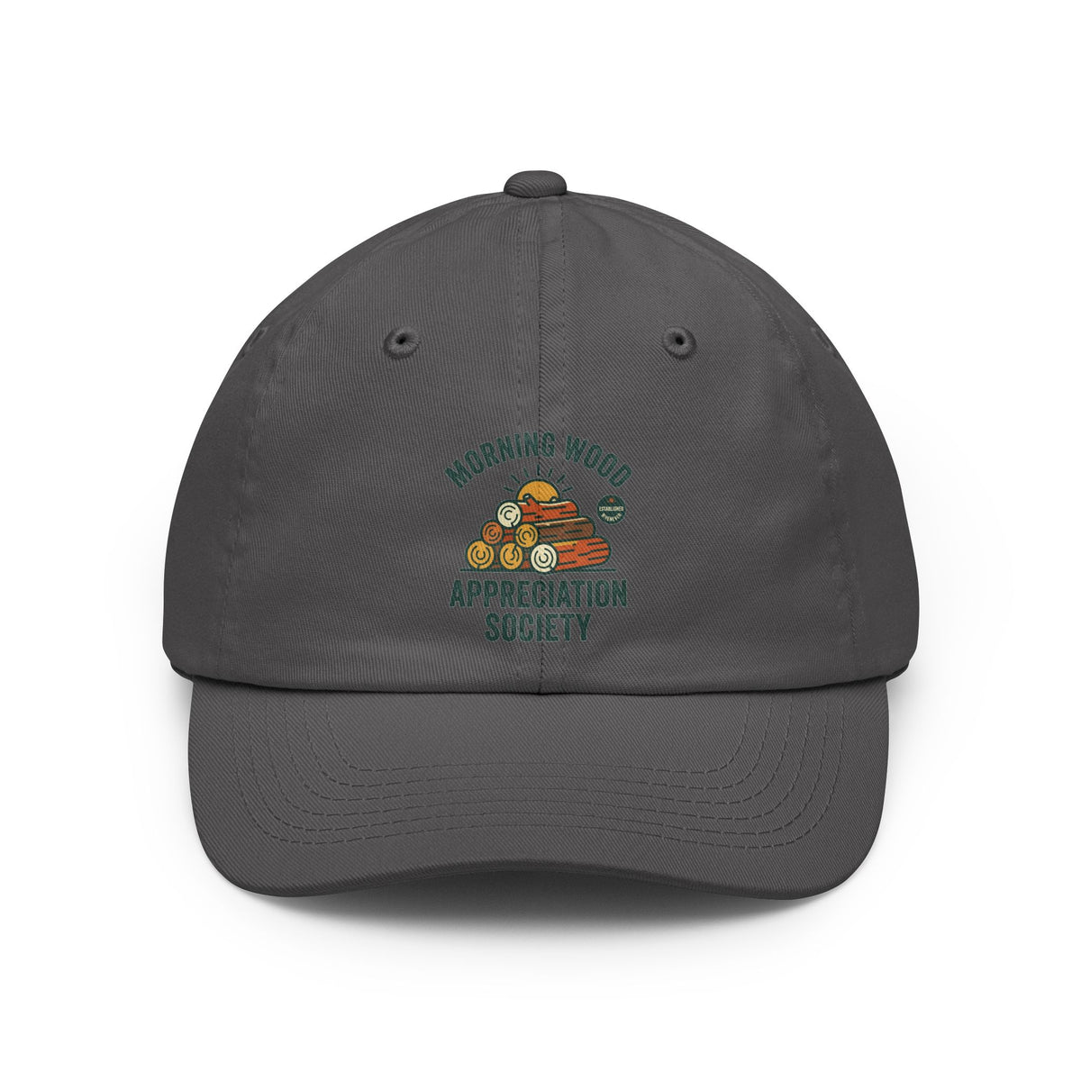 Color: Charcoal | Morning Wood Appreciation Society Dad Hat