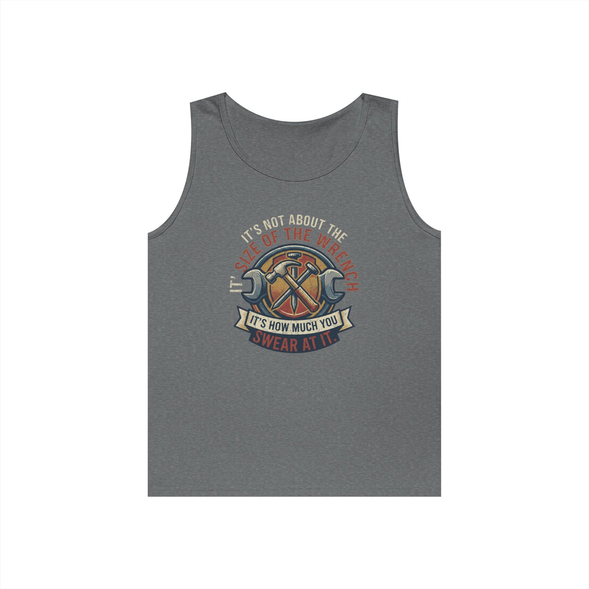 Color: Graphite Heather | Size Matters Tank Top