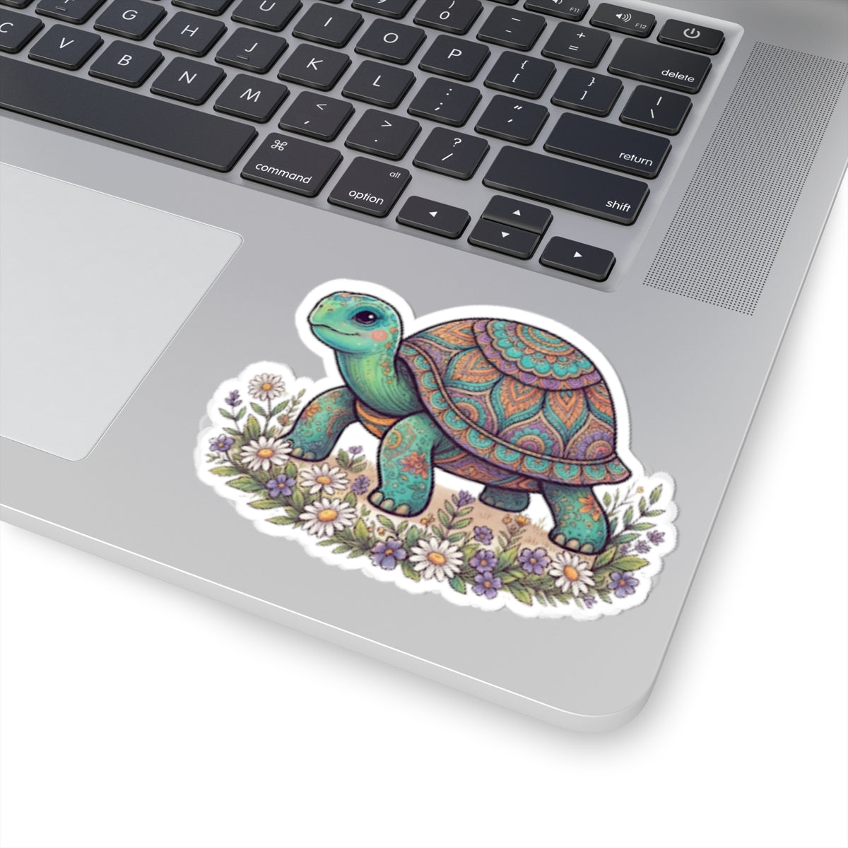 "Hippy Turtle" Sticker — Main