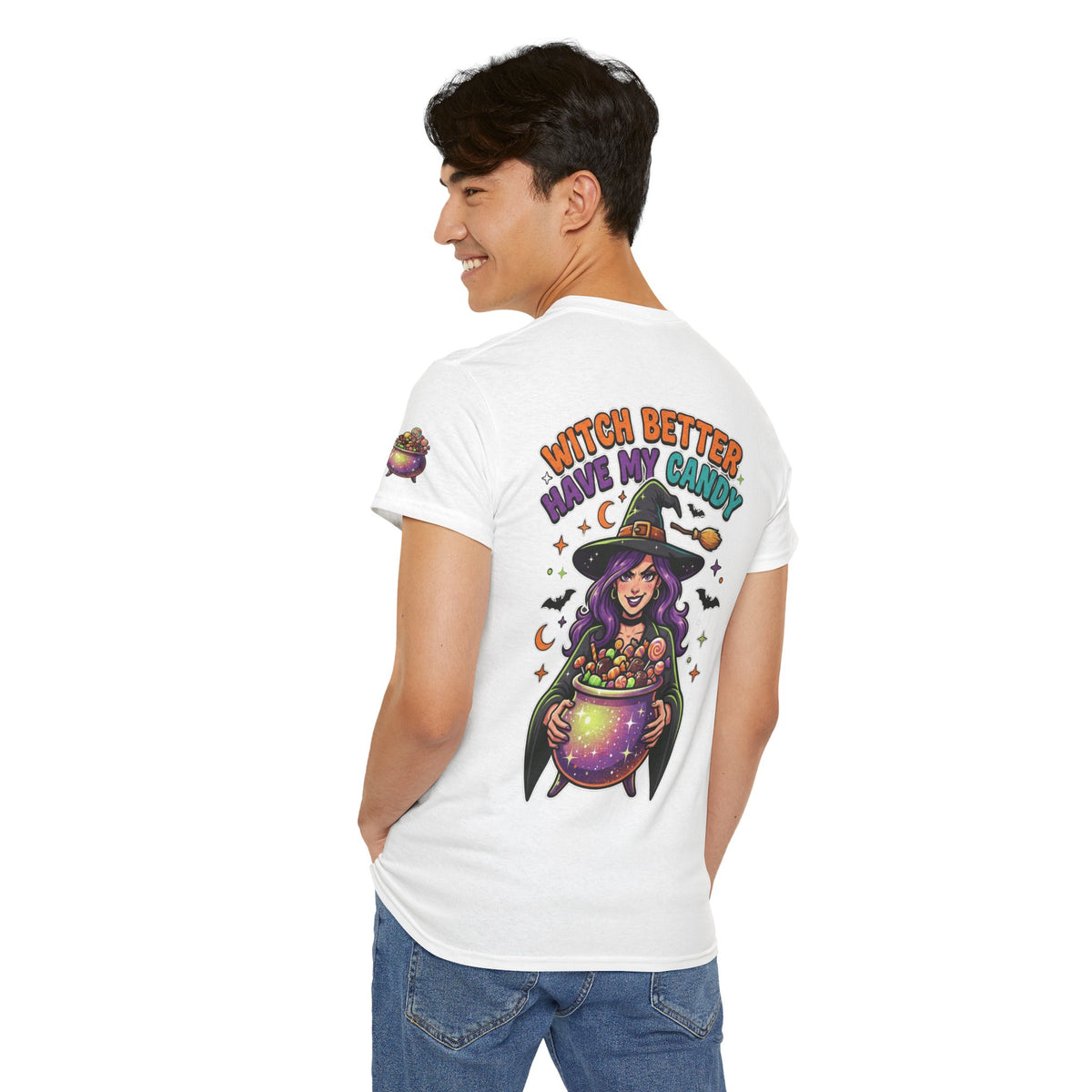 Color: White | Witch Better Have My Candy Premium Graphic Tee