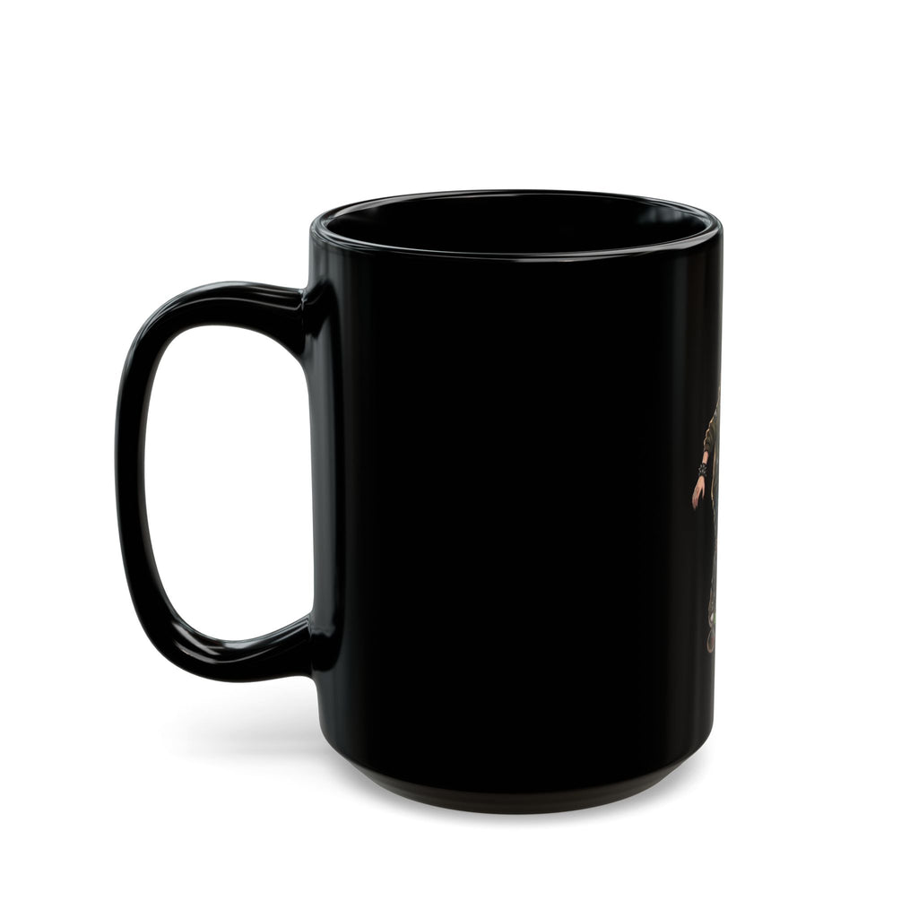 "Riot" Black Ceramic Mug