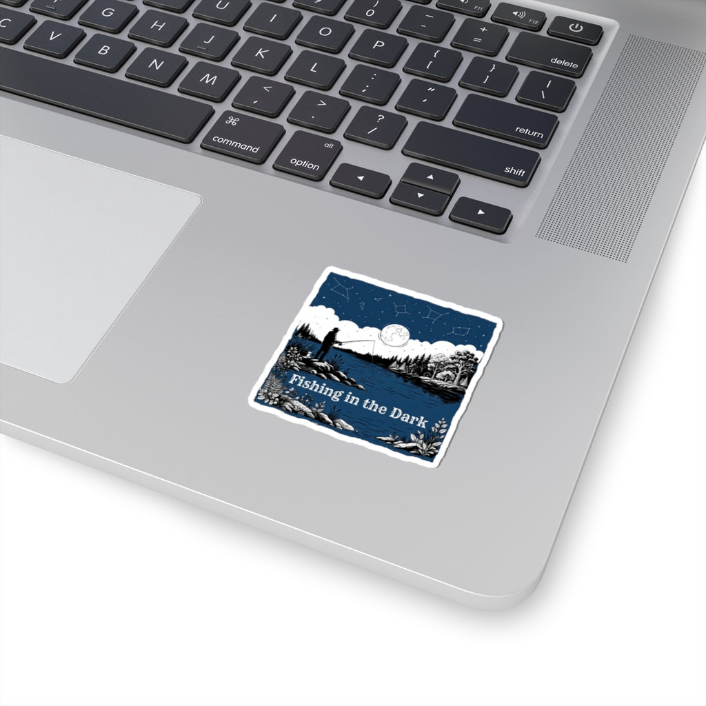 "Fishing in the Dark" Sticker — Main