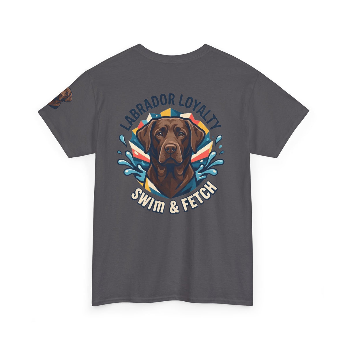 Labrador Loyalty Swim Fetch Premium Graphic Tee