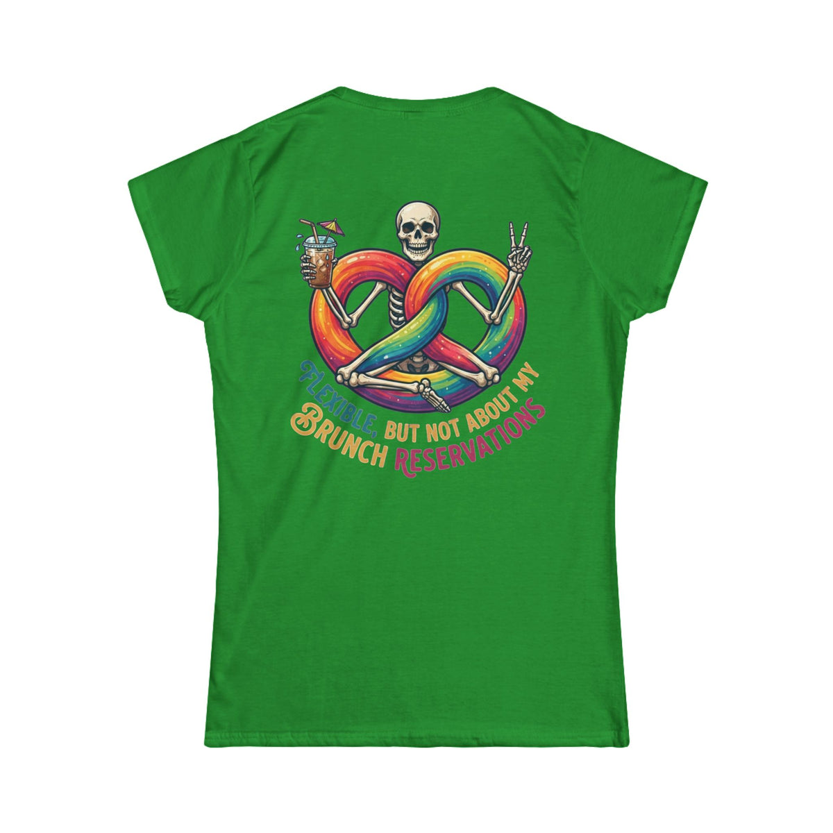 "Flexible But Not About Brunch" Women's Tee