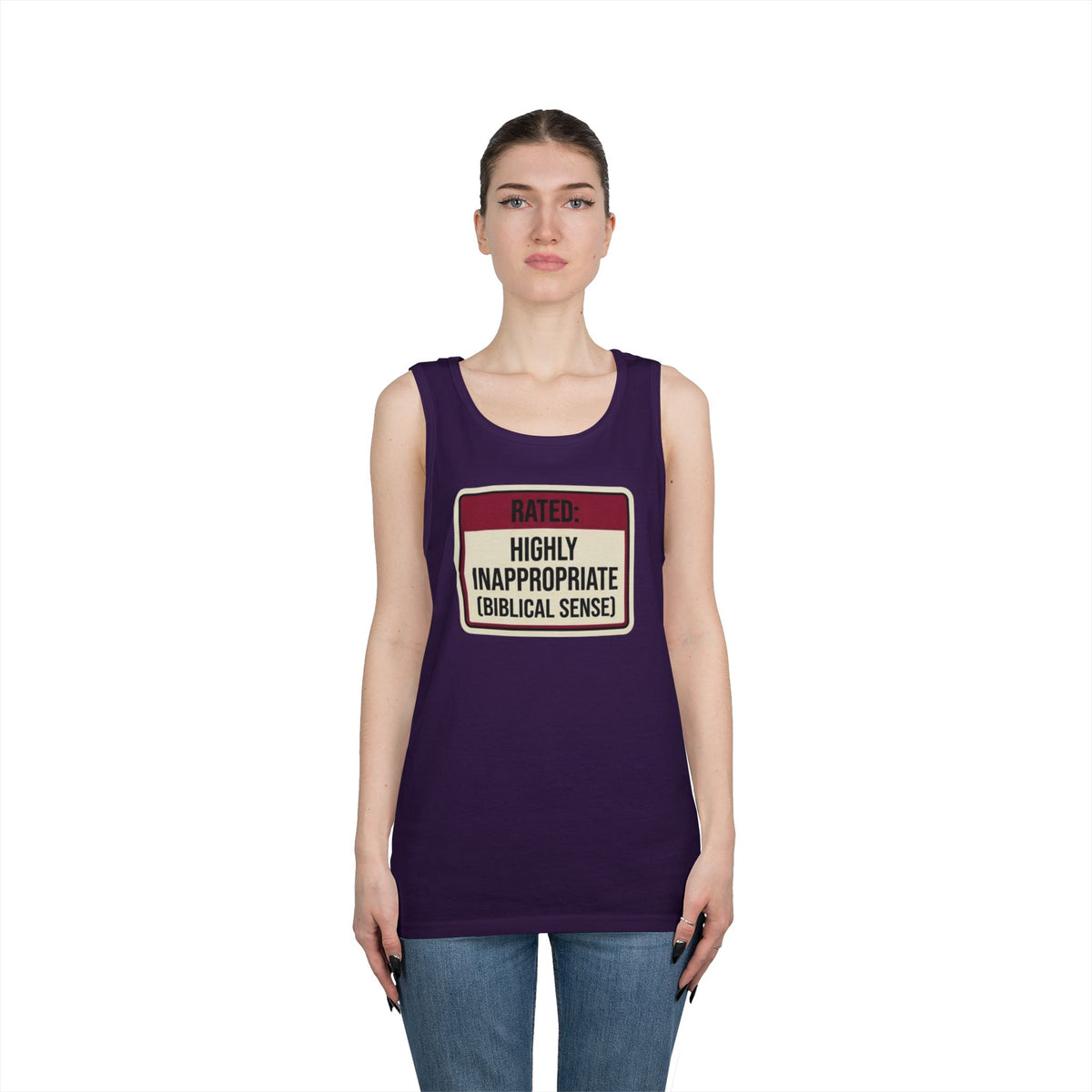 "Good Book Series Highly Inappropriate" Tank Top
