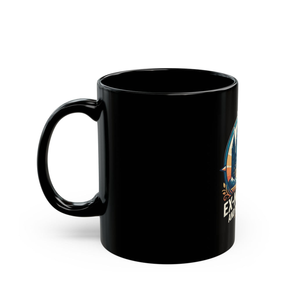 "Ex Mormon" Black Ceramic Mug