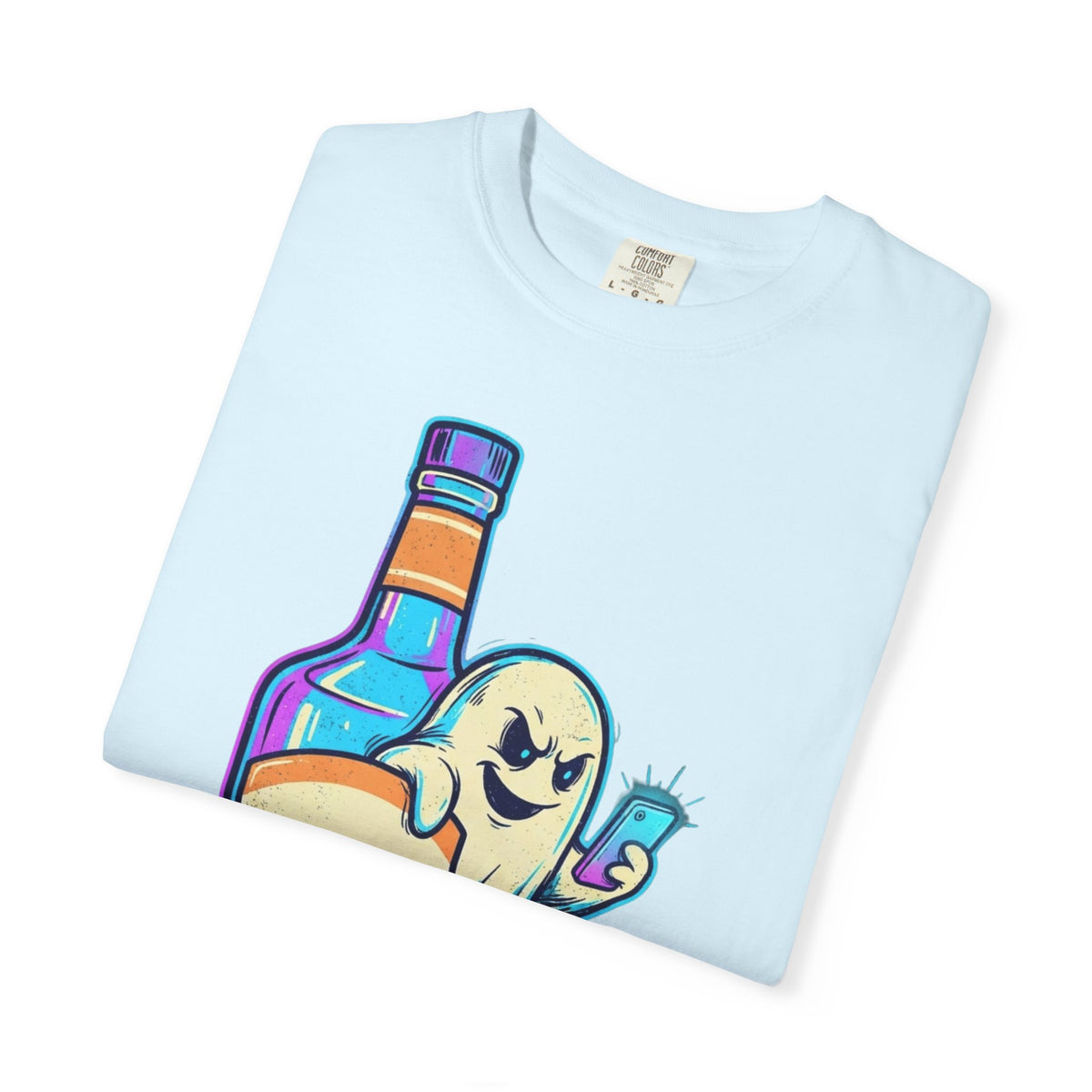 "Ghosting" Unisex Garment-Dyed Tee