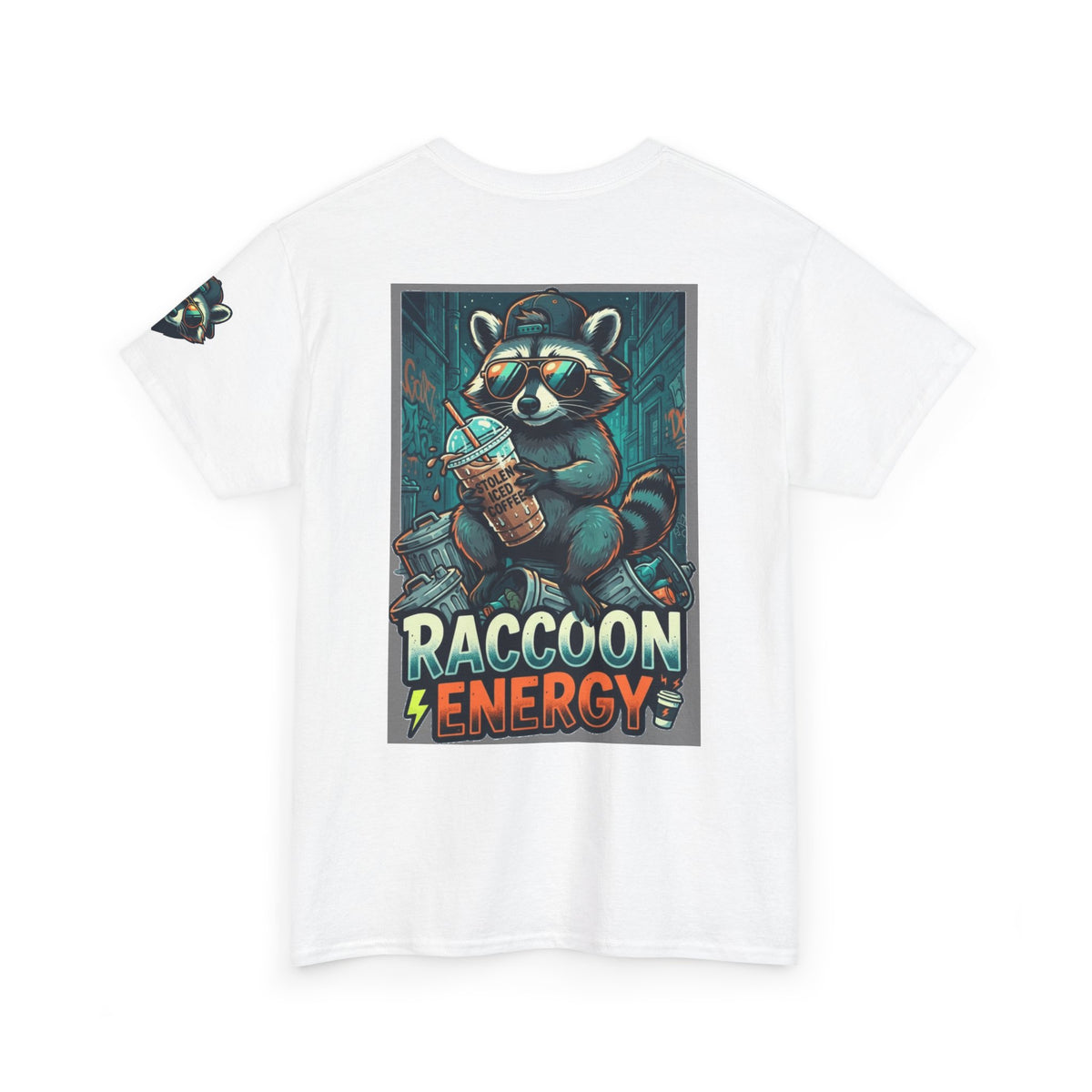 "Raccoon Energy" Premium Graphic Tee