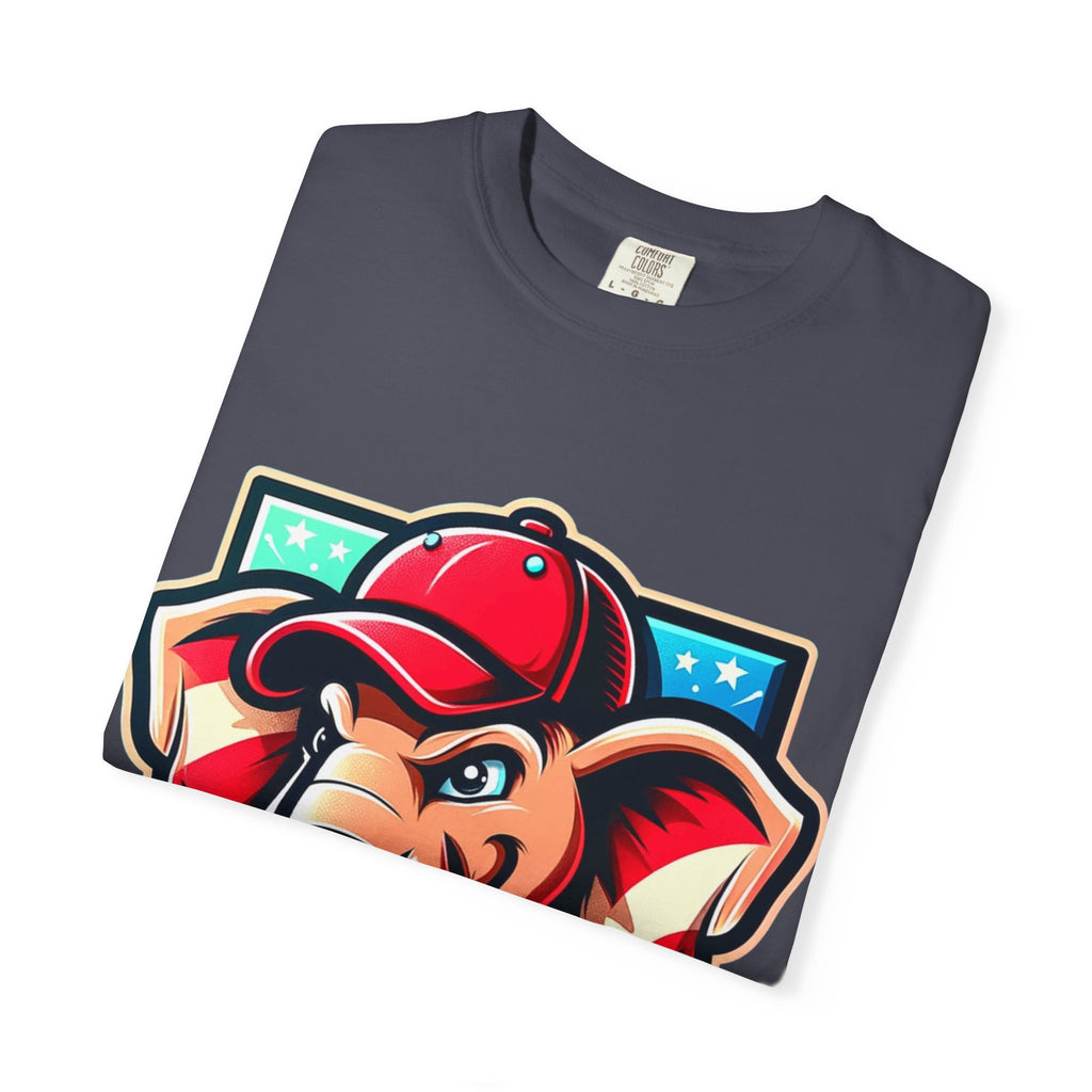 "The Patriot Elephant" Unisex Garment-Dyed T-shirt