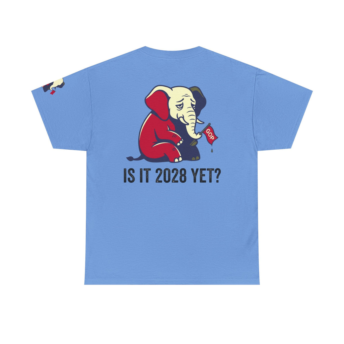 Color: Carolina Blue | Is It 2028 Yet Premium Graphic Tee