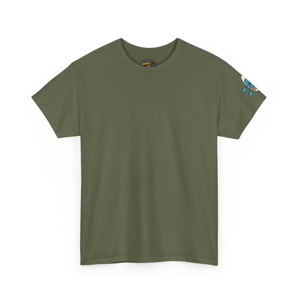 "Mountain Lake Paddle Board" Premium Graphic Tee