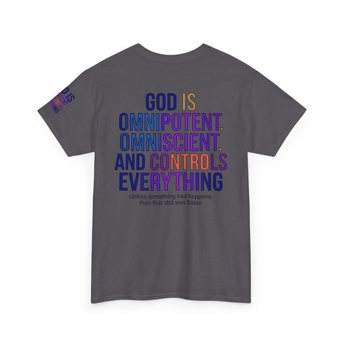"God Controls Everything" Premium Graphic Tee