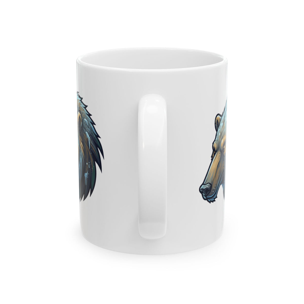 "Alioat (Siberian Folklore)" White Ceramic Mug — Graphic