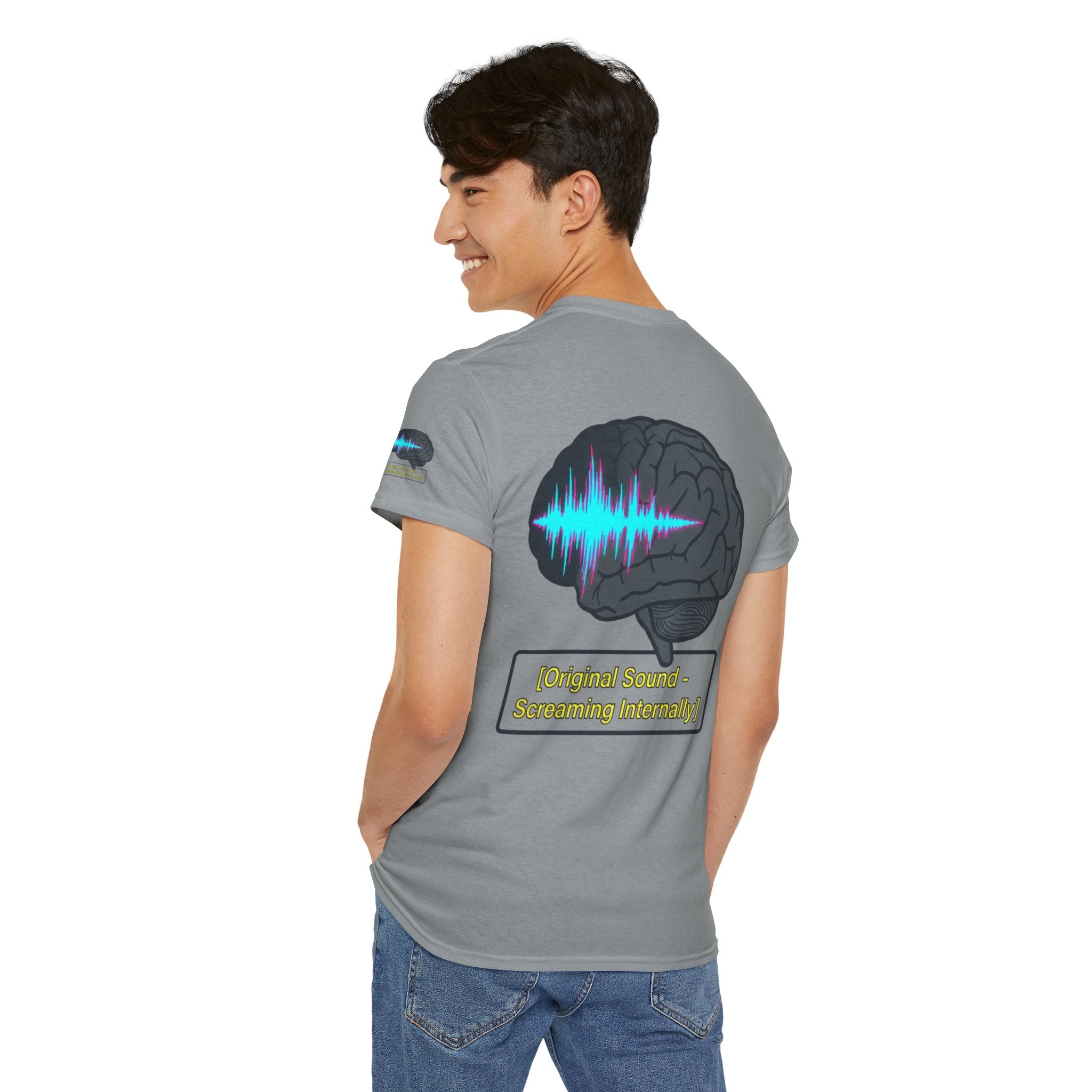 "Screaming Internally" Premium Graphic Tee