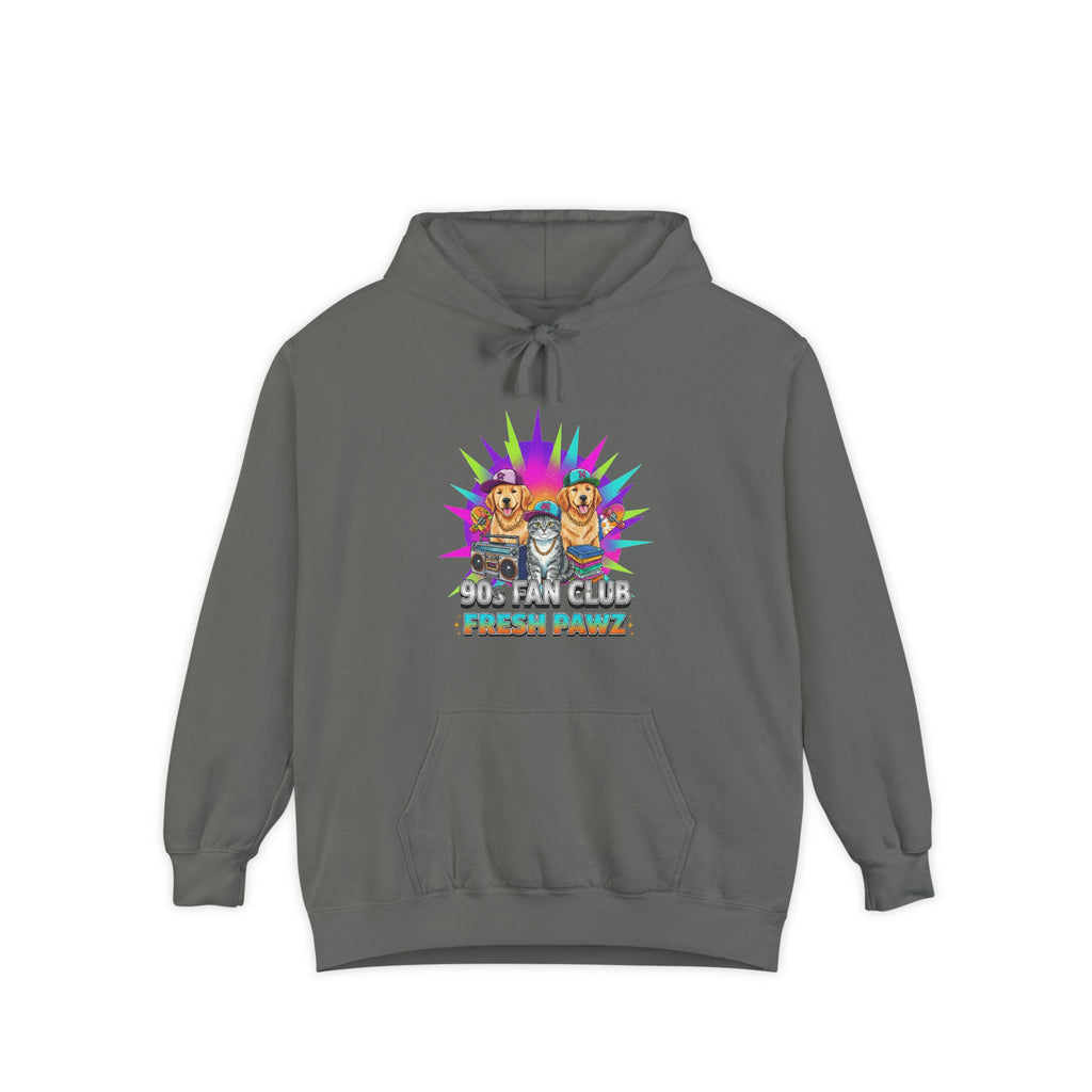 Still Living in the 90s (Send Help) | Garment-Dyed Hoodie — AttitudeShirts