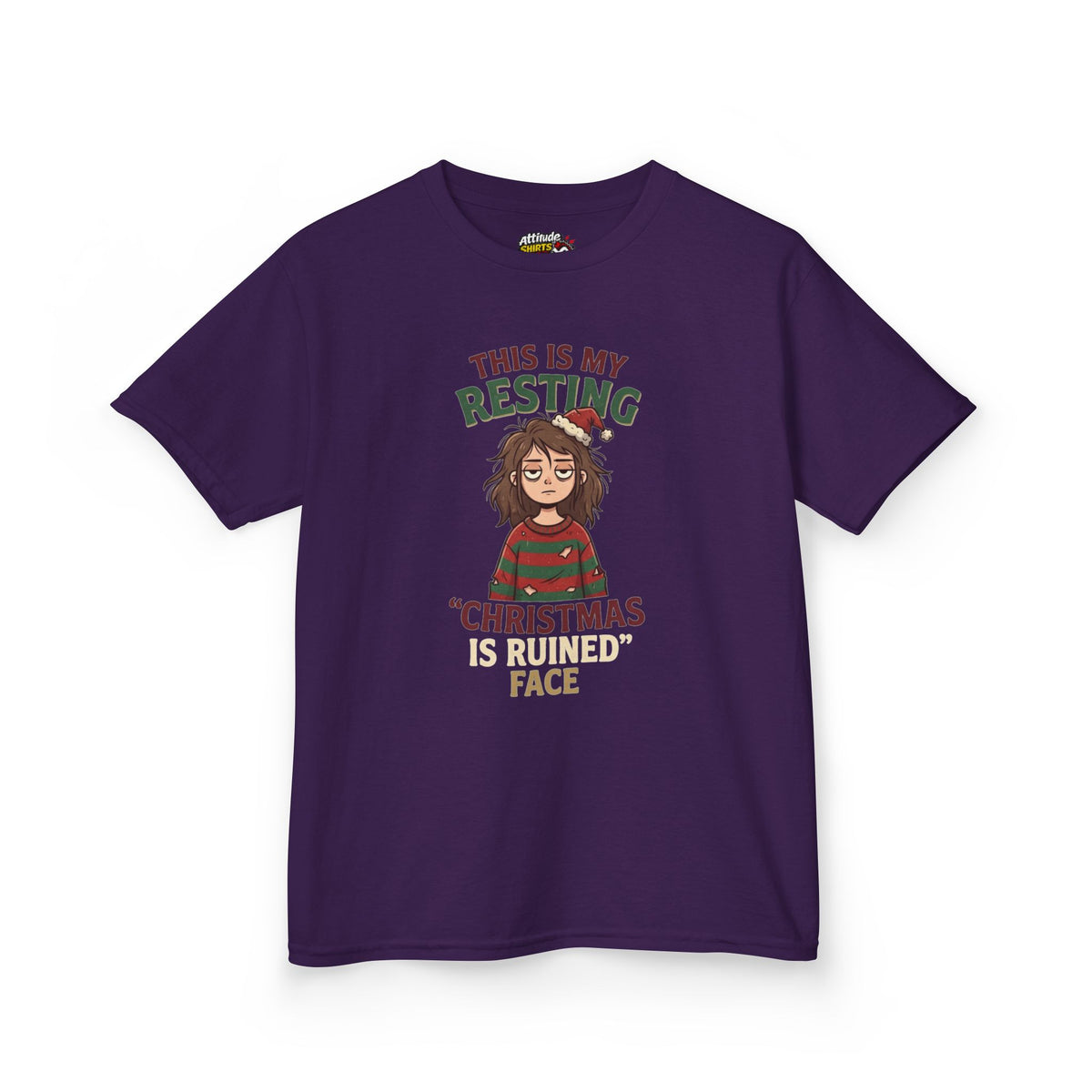 "Christmas Is Ruined" Kids Tee