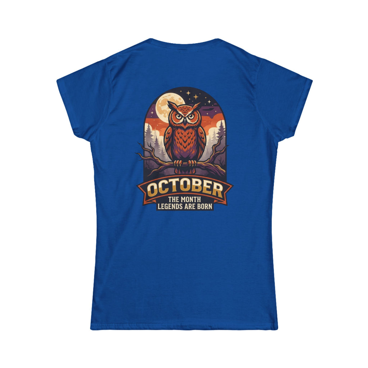 Color: Royal | October Legend Women's Tee