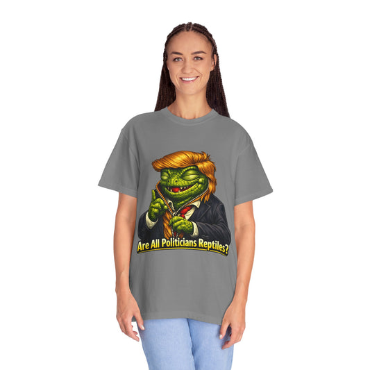 Reptilian Congress Committee | Garment-Dyed Tee — AttitudeShirts