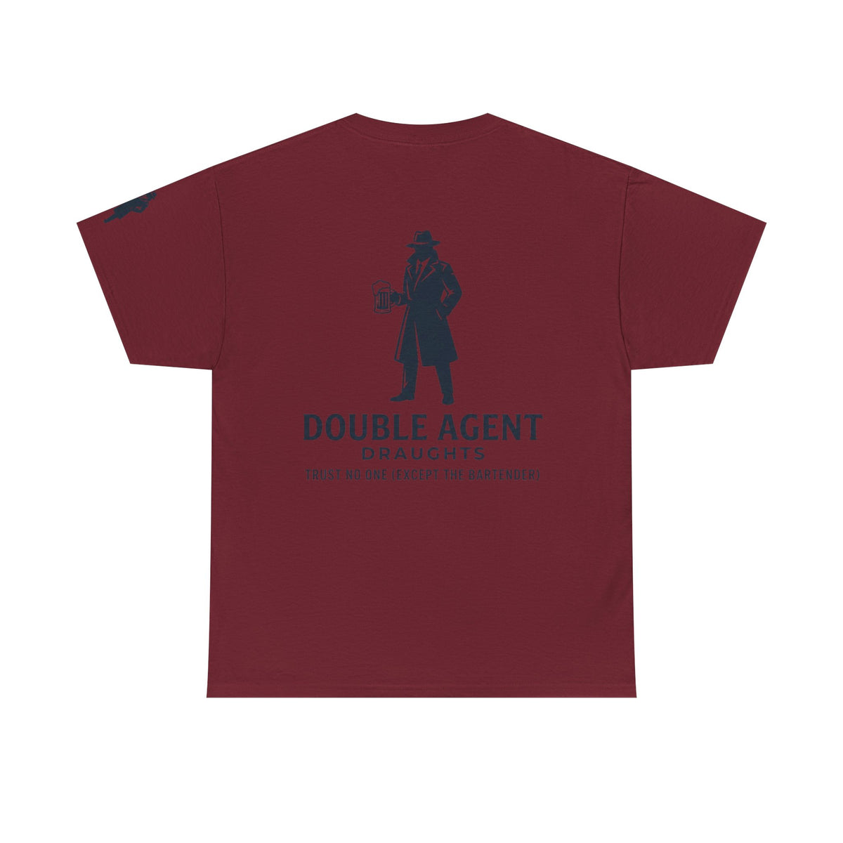 Color: Garnet | Double Agent Draughts Premium Graphic Tee
