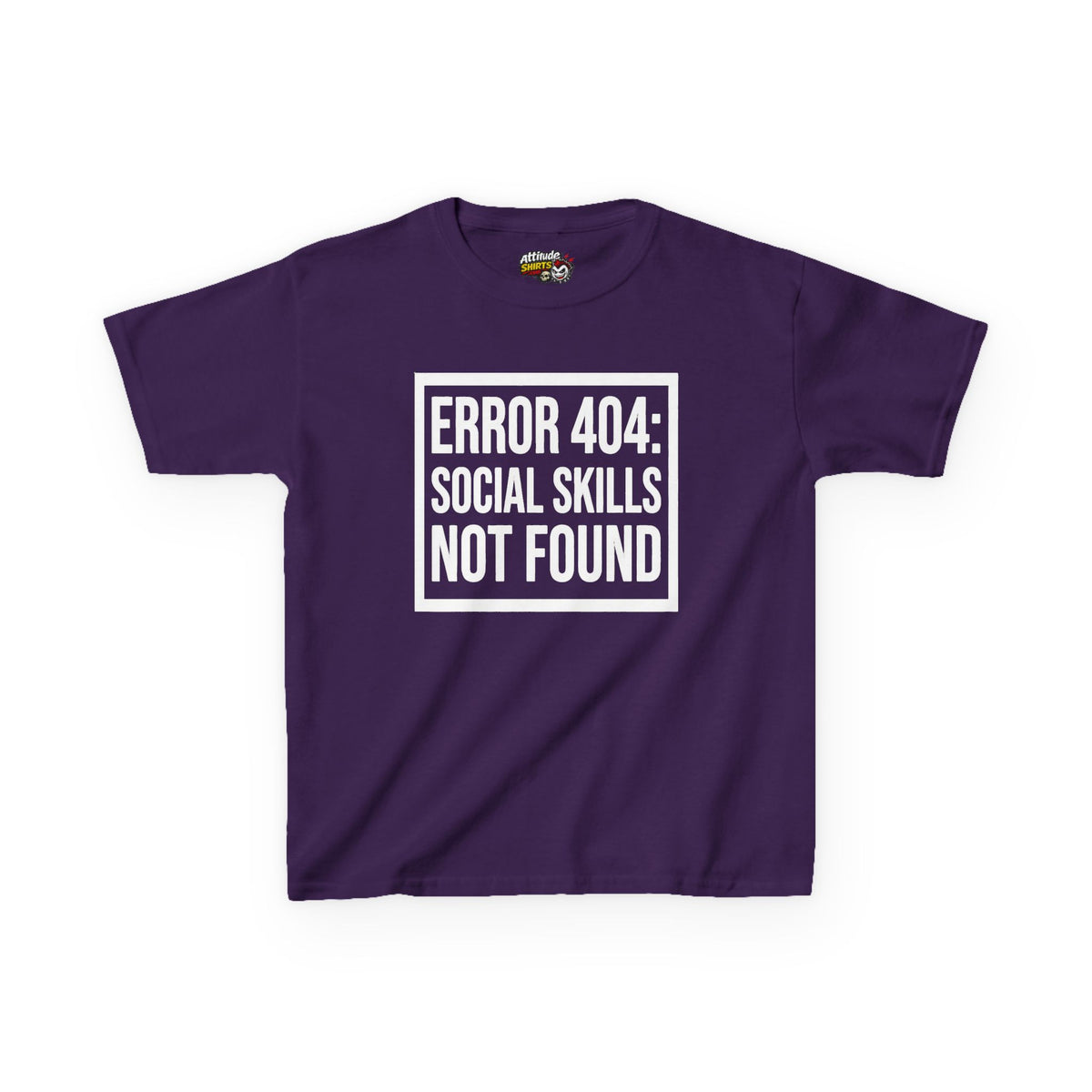 "Social Skills Not Found" Kids Tee
