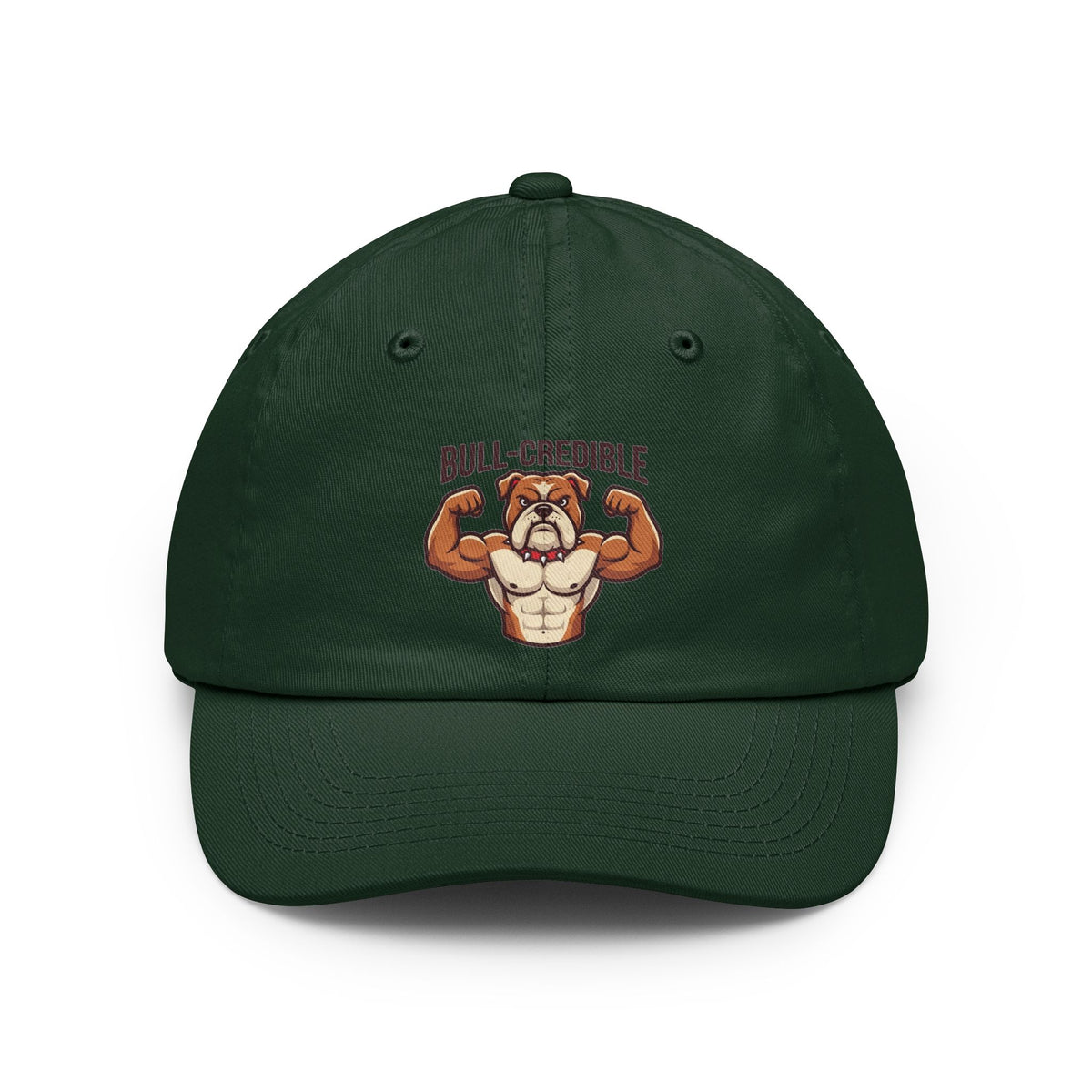 Color: Forest Green | Bull Credible Dad Hat