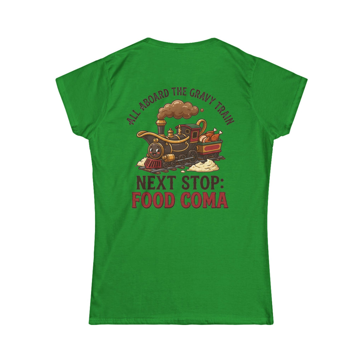 "Next Stop Food Coma" Women's Tee