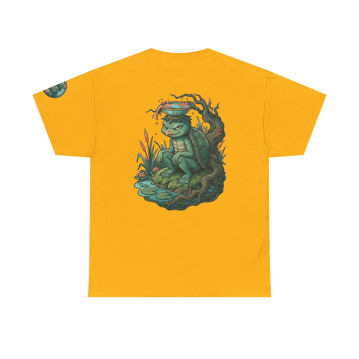 Color: Gold | Kappa (Japanese Folklore) Premium Graphic Tee