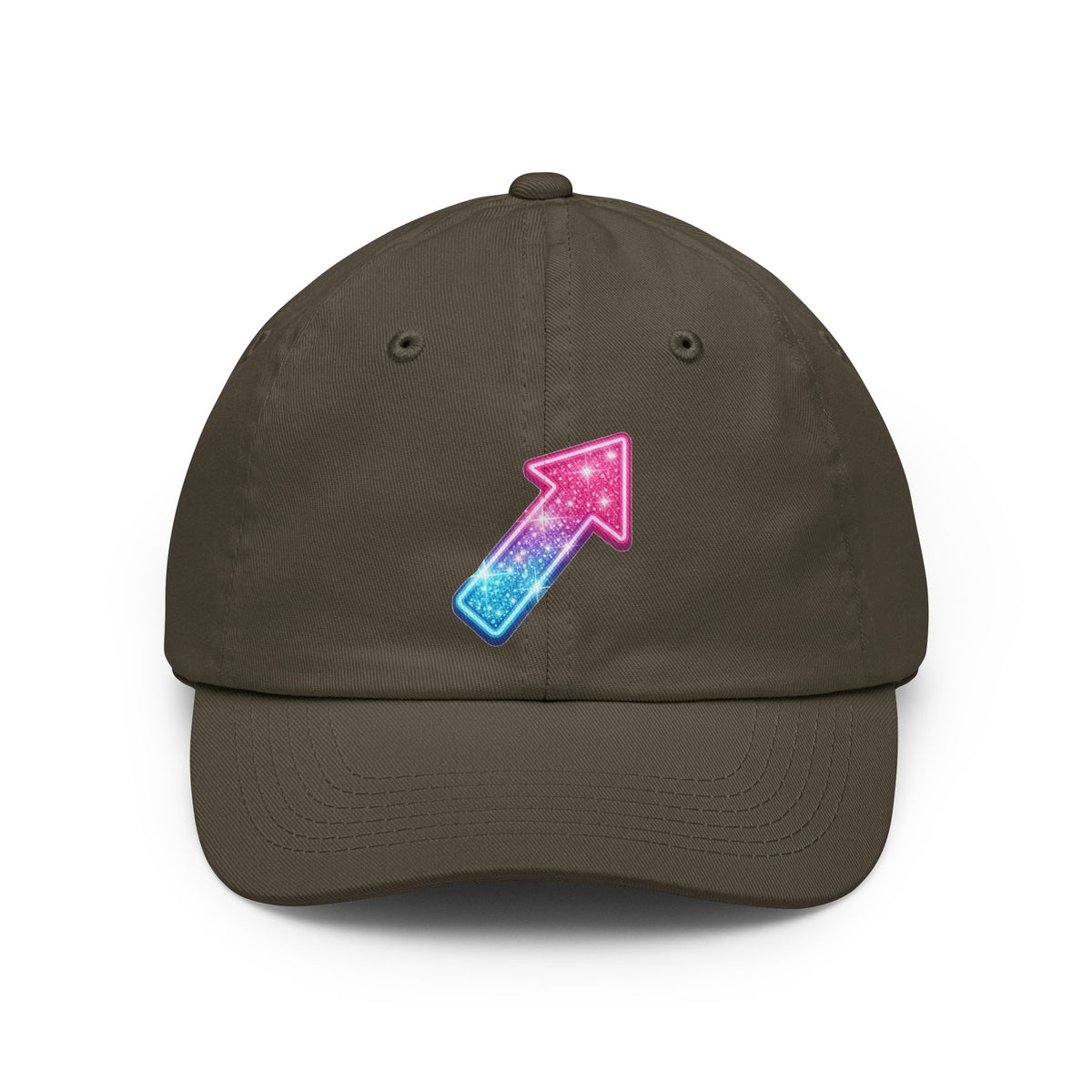 Color: Olive | Professional Stick Shifter Dad Hat — Graphic