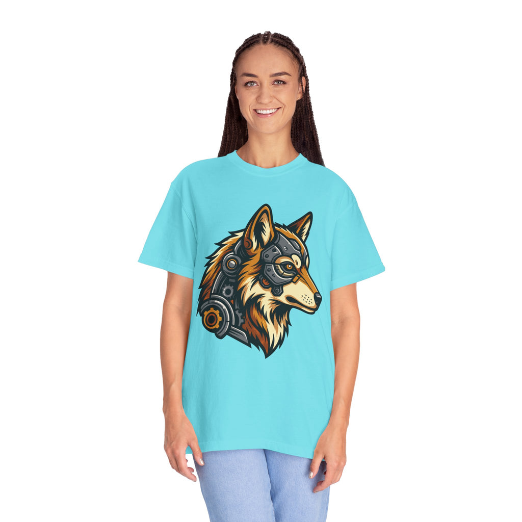 "Cyber Dog" Unisex Garment-Dyed Tee