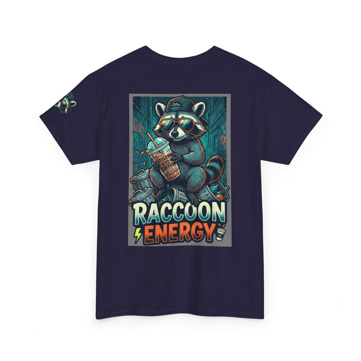 "Raccoon Energy" Premium Graphic Tee