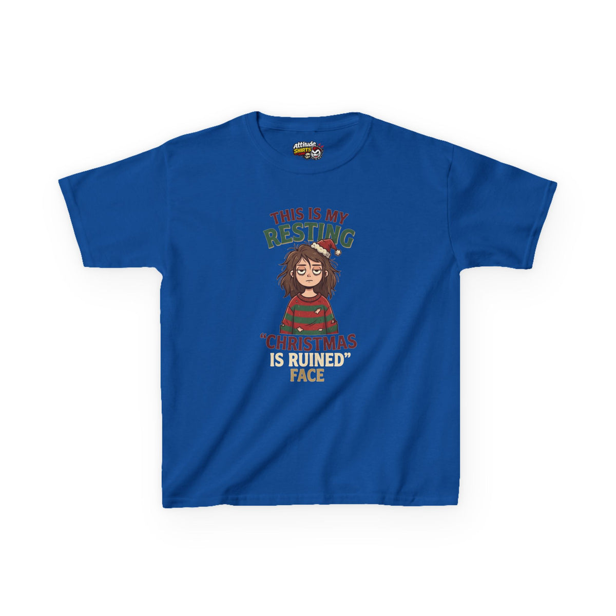 "Christmas Is Ruined" Kids Tee