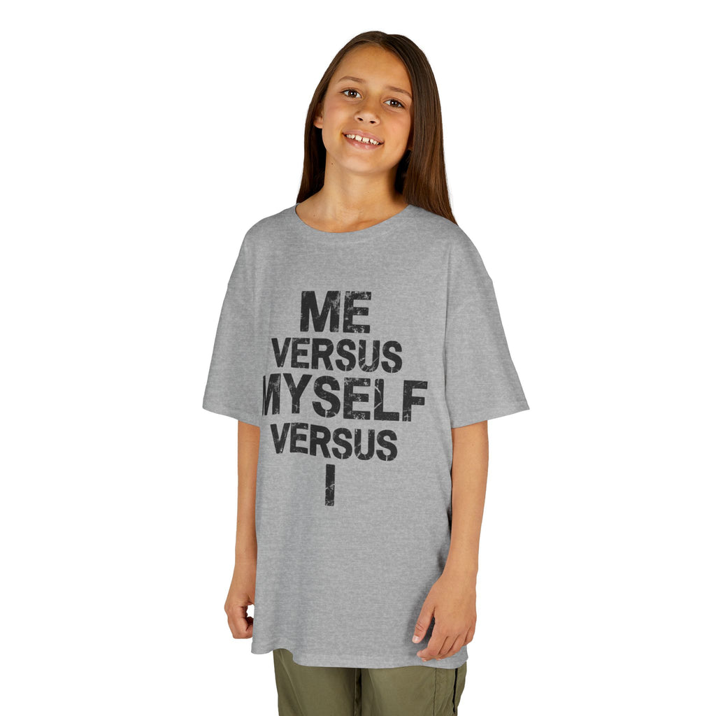"Me vs Myself vs I" Kids Tee