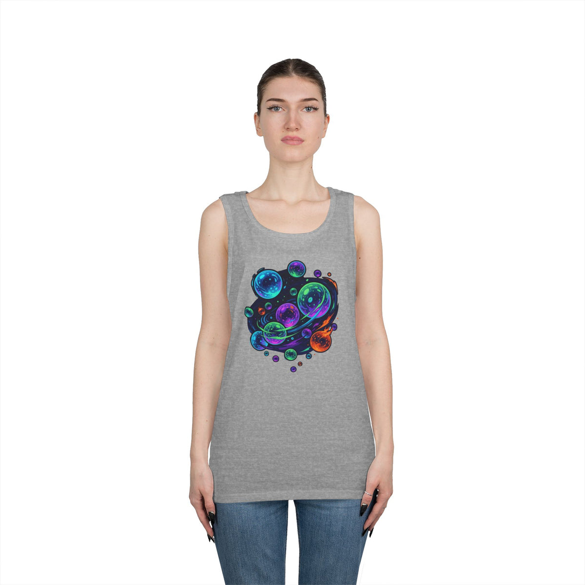 Color: Sport Grey | MinMin Lights (Australian Folklore) Tank Top