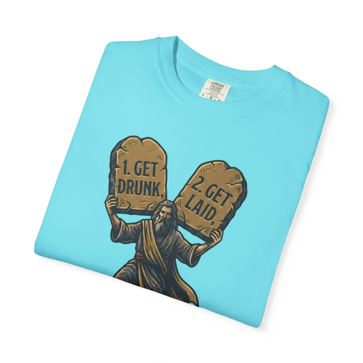 11th and 12th Commandment Unisex Garment-Dyed Tee
