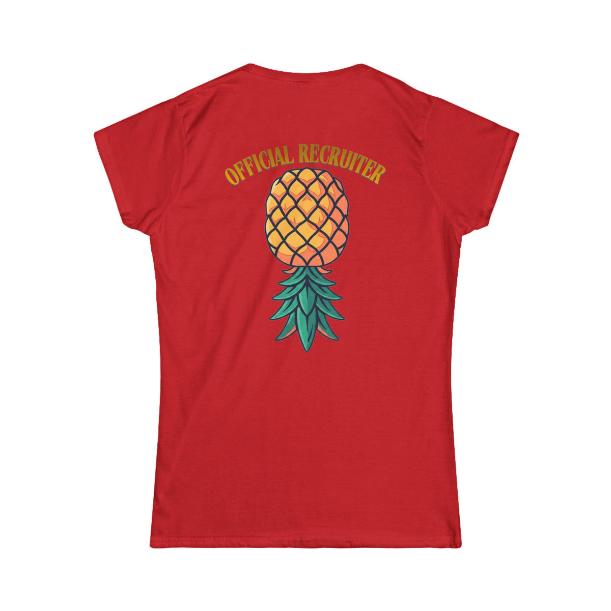 Color: Red | Official Recruiter Women's Tee