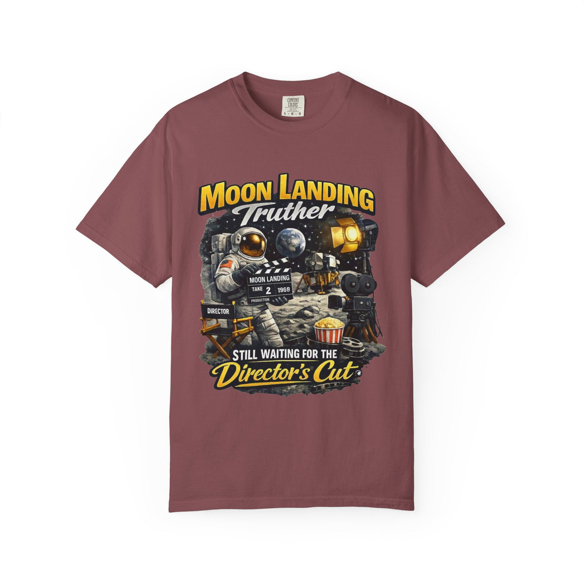 Color: Brick | Stanley Kubrick's Greatest Film | Garment-Dyed Tee — AttitudeShirts