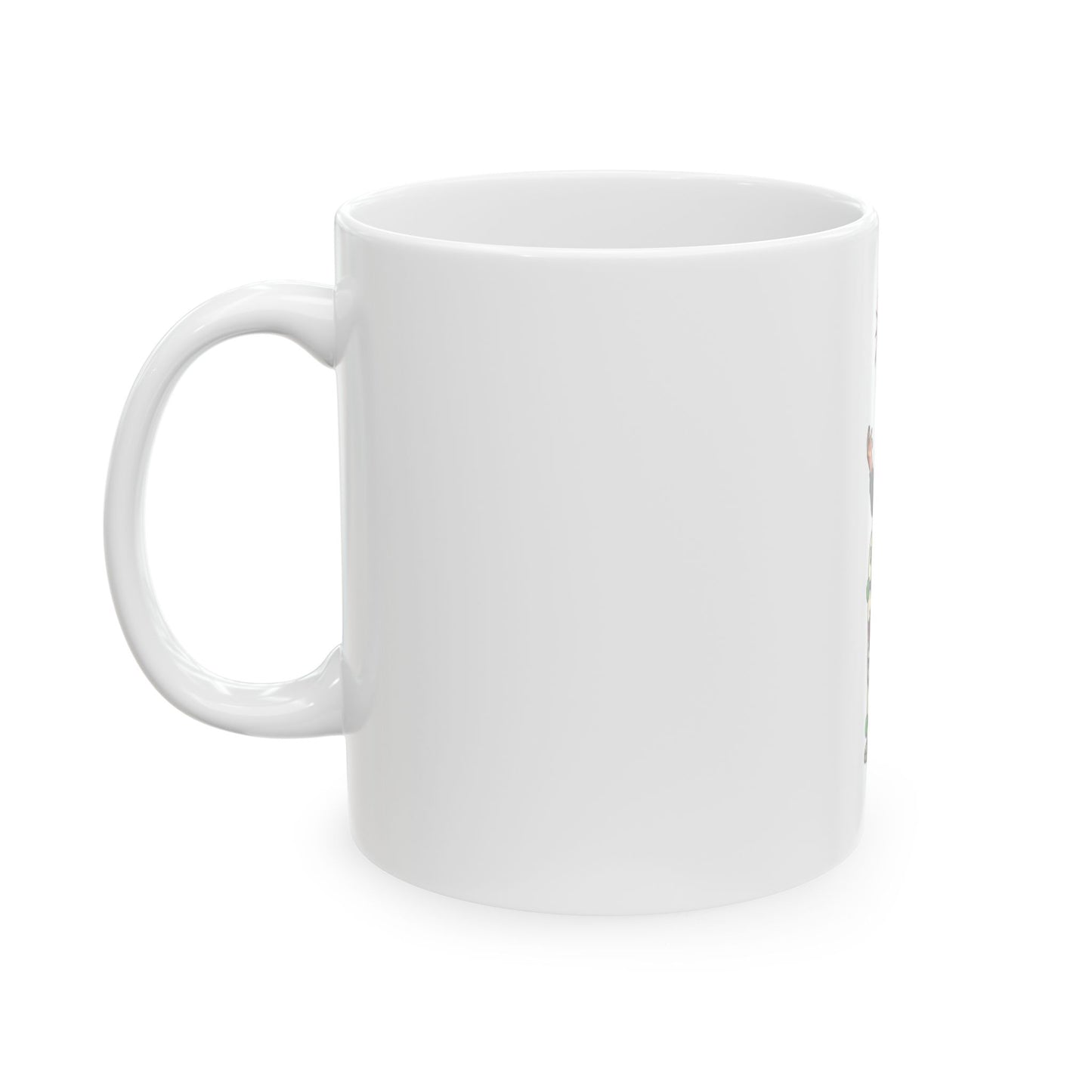 "Skater" White Ceramic Mug