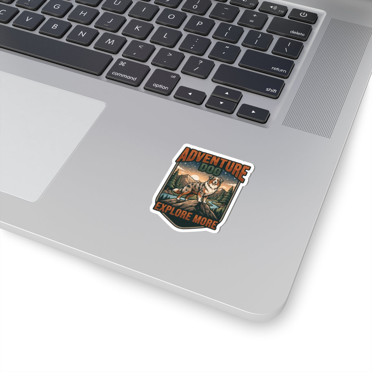 "Adventure Dog" Sticker — Main
