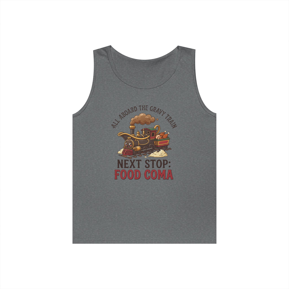 "Next Stop Food Coma" Tank Top