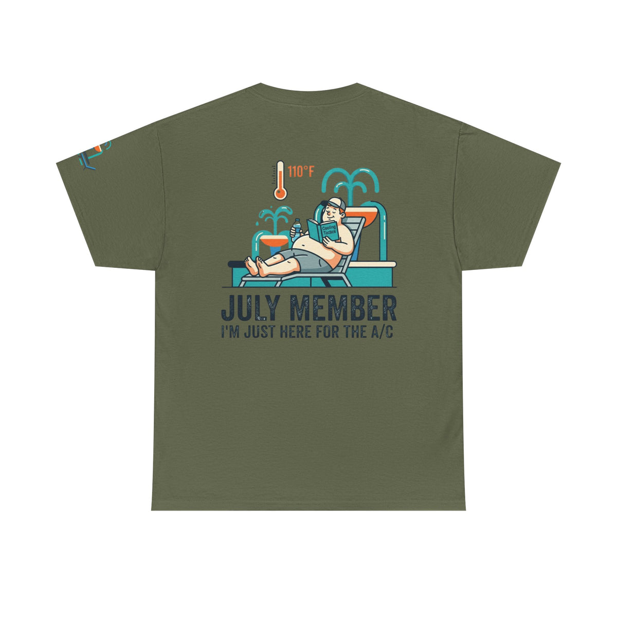 Color: Military Green | July Member Premium Graphic Tee