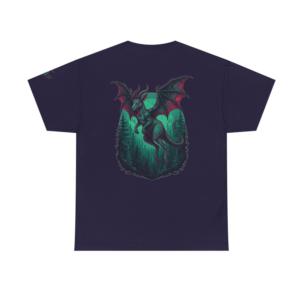 Color: Blackberry | The Jersey Devil (New Jersey, USA) Premium Graphic Tee