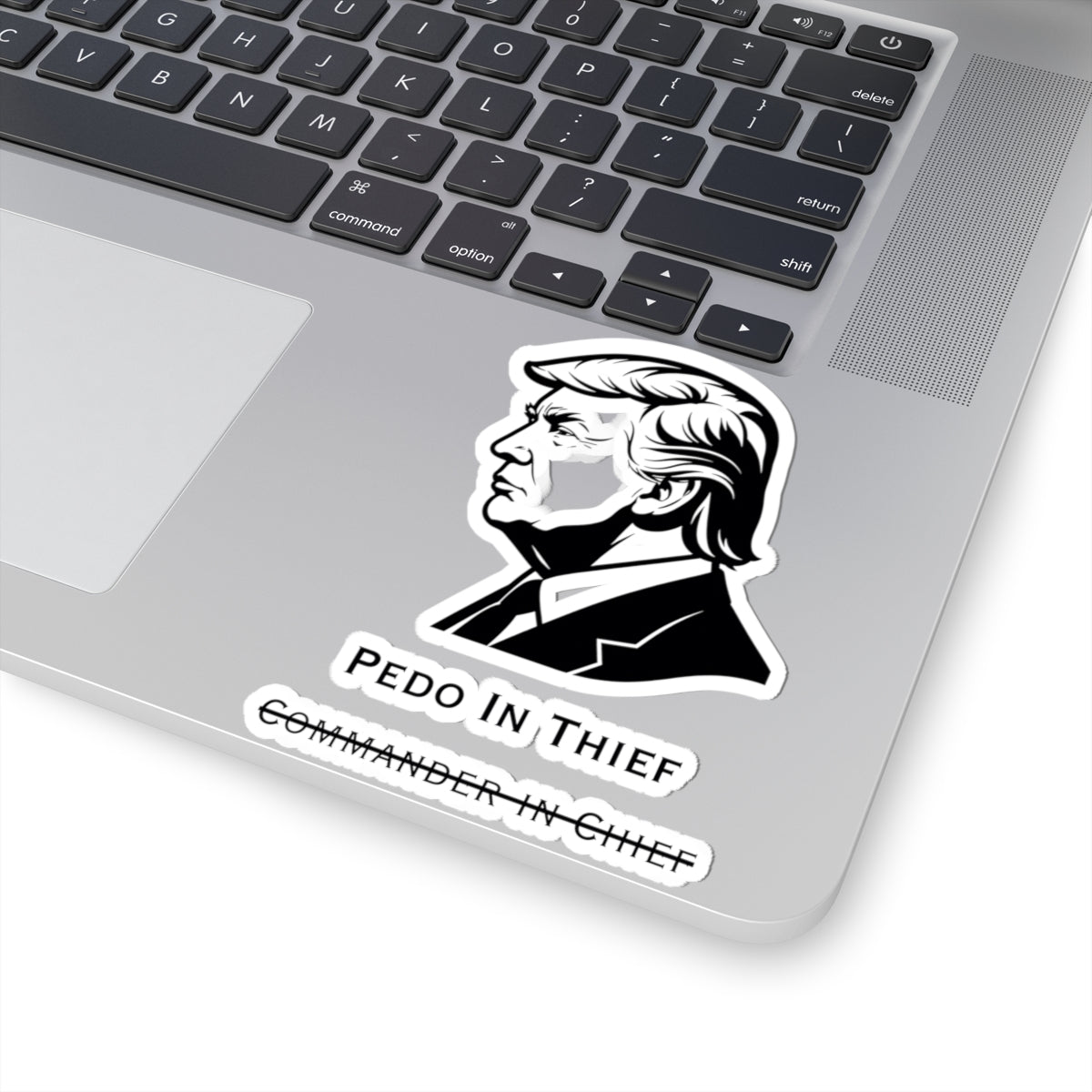 Pedo In Thief | Kiss-Cut Sticker — AttitudeShirts