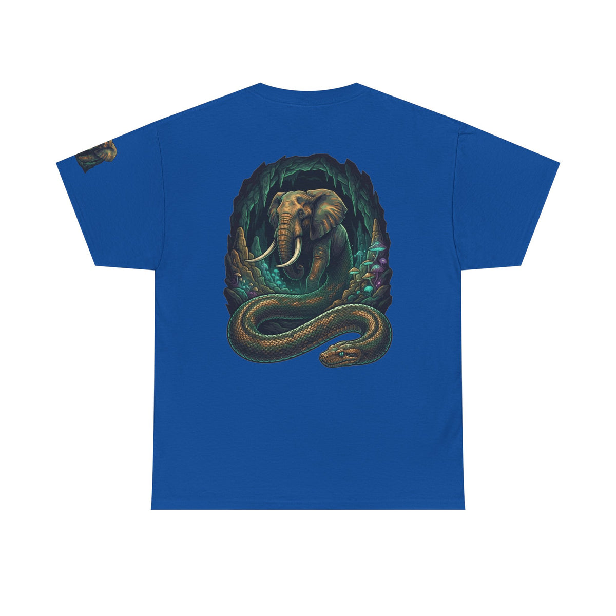 Color: Royal | Grootslang (South African Mythology) Premium Graphic Tee