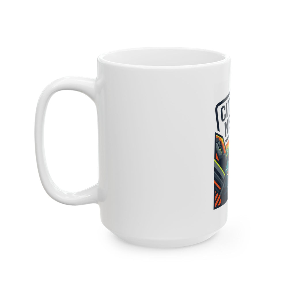 "Straight Of Hormuz is Open" White Ceramic Mug — Graphic