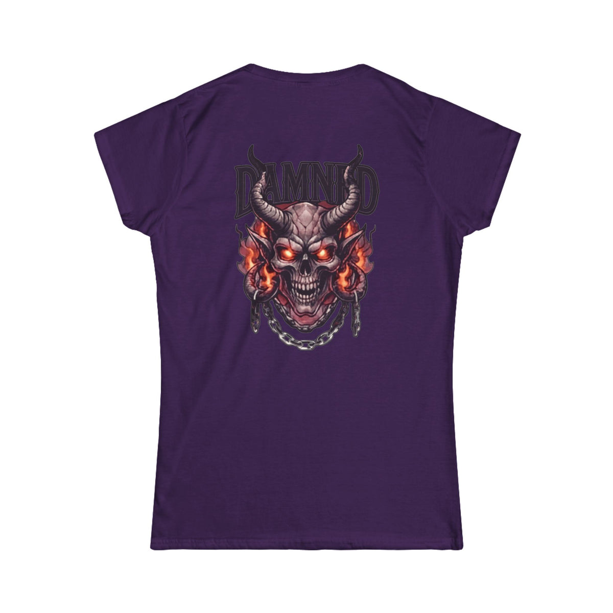 Color: Purple | Damned Women's Tee