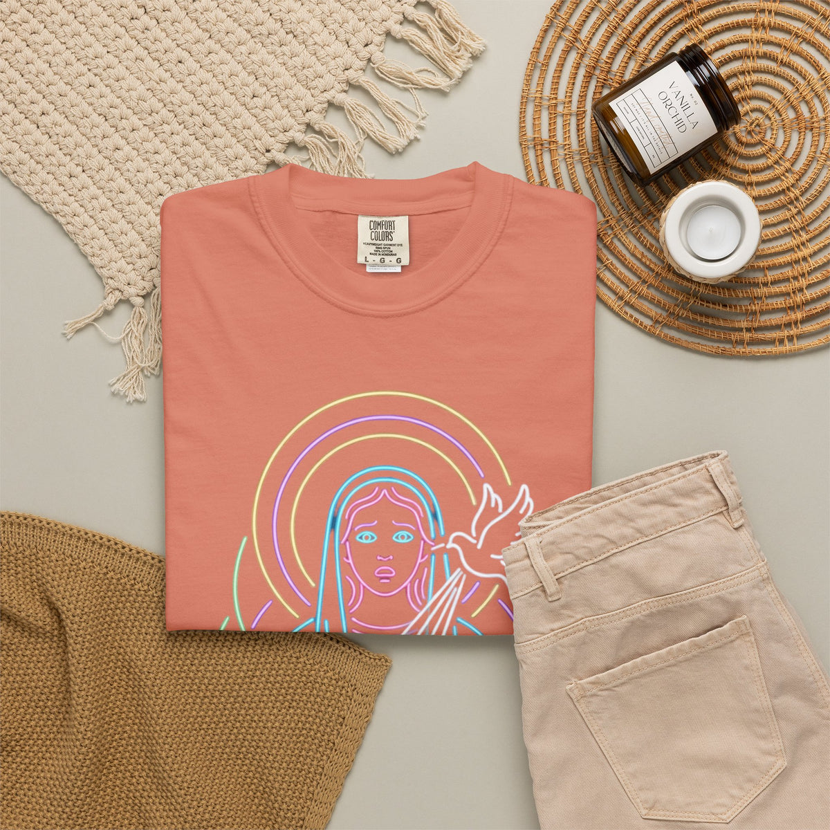 "Good Book Series MILF" Unisex Garment-Dyed Tee