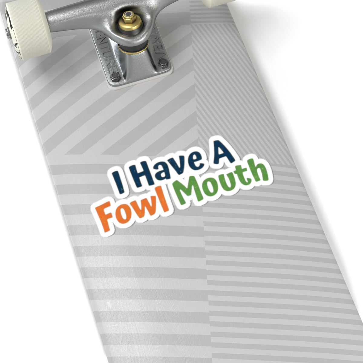 "Fowl Mouth" Sticker